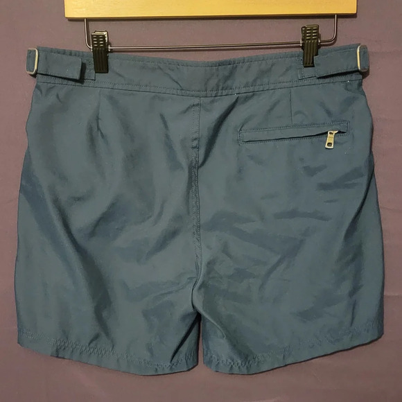 Jachs NY  Mens Hampton Hybrid Fit Navy Swim Shorts Lightweight. Size 30 - Picture 2 of 8